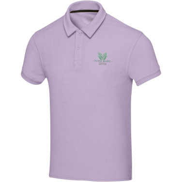 Logotrade promotional product picture of: Akoya recycled terry unisex polo